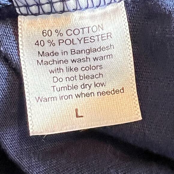 HARLEY‎ DAVIDSON Mackinac Island Michigan Harley Davidson Blue Tee Sz L - Picture 5 of 5